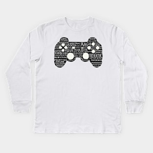 Type of Gamer Kids Long Sleeve T-Shirt